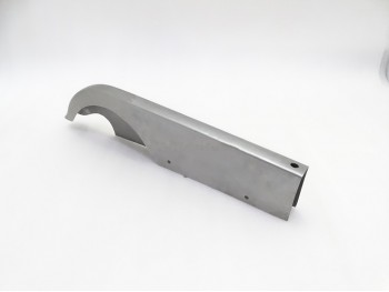 FIT FOR NORTON FEATHERBED SLIMLINE MAIN DRIVE CHAIN GUARD RAW STEEL