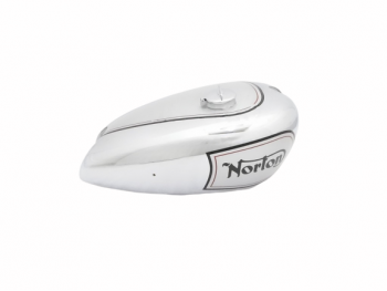 NORTON M18 1937 SILVER PAINTED CHROME FUEL TANK WITH CAP|Fit For