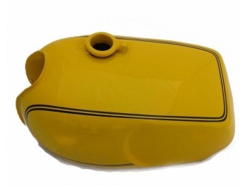 Fit For Norton Roadster Commando Yellow Painted Steel Fuel Gas Tank With Cap 