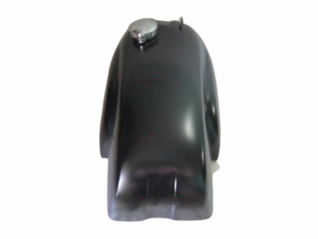 FIT FOR NORTON MANX TRITON WIDELINE MATTE BLACK PAINTED STEEL PETROL FUEL TANK WITH CAP