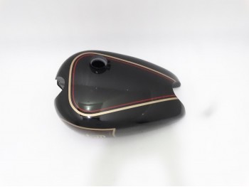 NORTON ES2 BLACK PAINTED ALUMINUM FUEL PETROL TANK|Fit For