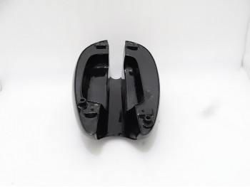 FIT FOR NORTON ES2 BLACK PAINTED ALUMINUM FUEL PETROL TANK