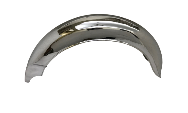 FIT FOR NORTON FEATHERBED SLIMLINE REAR CHROMED MUDGUARD