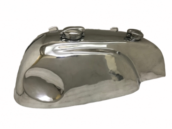FIT FOR NORTON MANX WIDELINE FEATHERBED TRITON ALUMINIUM GAS FUEL PETROL TANK