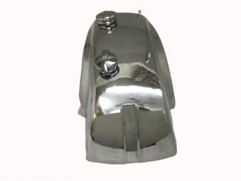 FIT FOR NORTON MANX WIDELINE FEATHERBED TRITON ALUMINIUM GAS FUEL PETROL TANK