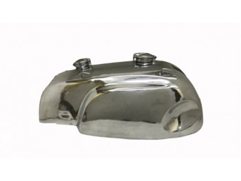 FIT FOR NORTON MANX WIDELINE FEATHERBED TRITON ALUMINIUM GAS FUEL PETROL TANK