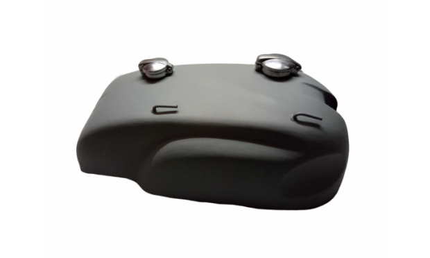 FIT FOR NORTON MANX WIDELINE FEATHERBED TRITON RAW GAS FUEL PETROL OIL TANK