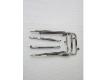 FIT FOR NORTON DOMINATOR MODEL 7 FRONT & REAR MUDGUARD SET WITH STAYS RAW STEEL