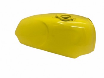FIT FOR NORTON COMMANDO ROADSTER 750 YELLOW PAINTED WITH LOGO PETROL TANK + 750 SIDE PANEL