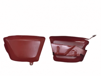 FIT FOR NORTON FASTBACK COMMANDO / INTERSTATE RED PAINTED SIDE PANEL