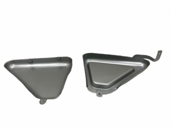 FIT FOR NORTON COMMANDO INTERSTATE SILVER WITH SIDE PANELS