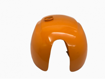 FIT FOR NORTON FEATHERBED SLIMLINE ORANGE PETROL TANK