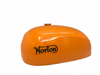 NORTON DOMINATOR 88 ATLAS 500CC ORANGE PETROL TANK |Fit For