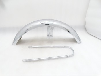 NORTON COMMANDO FRONT CHROME MUDGUARD + STAY 750 850 ROADSTER,INTERSTATE|Fit For