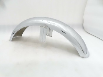 FIT FOR NORTON COMMANDO FRONT CHROME MUDGUARD + STAY 750 850 ROADSTER,INTERSTATE