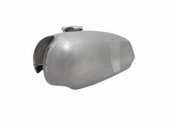FIT FOR NORTON COMMANDO ROADSTER RAW PETROL TANK WITH CHROME CAP