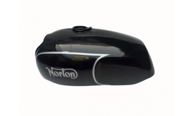 NORTON COMMANDO ROADSTER BLACK PAINTED STEEL PETROL TANK|Fit For