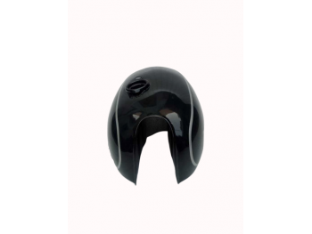 FIT FOR NORTON COMMANDO ROADSTER BLACK PAINTED ALUMINIUM PETROL TANK 