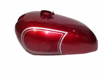 NORTON P11 N15 MATCHLESS G15 G80CS STEEL SCRAMBLER COMPETITION RED TANK|Fit For