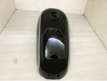 FIT FOR NORTON P11 N15 MATCHLESS G15 G80CS STEEL SCRAMBLER COMPETITION BLACK FUEL TANK