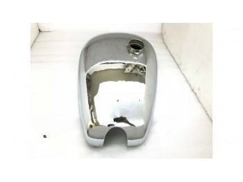 Fit For Norton Es2 Chrome Steel Gas Petrol Tank 1952 2 Side Hole For Knee Pads)
