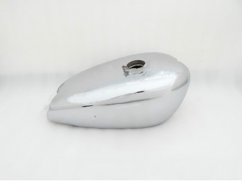 FIT FOR NORTON ES2 ALUMINIUM POLISHED FUEL PETROL TANK 