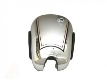Norton Es2 Chrome & Silver Gas Tank With 2 Side Holes For Knee Pads(Fits For)