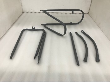 FIT FOR NORTON ES2 RAW FRONT AND REAR MUDGUARD STAYS