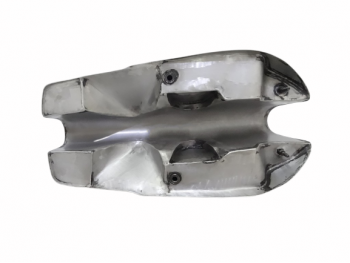 Fit For Norton Fastback Commando Petrol Tank Raw Steel + Fuel Cap
