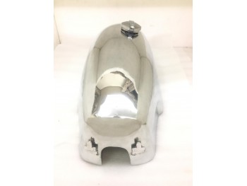 FIT FOR NORTON FASTBACK COMMANDO POLISHED ALLOY ALUMINUM GAS FUEL TANK 