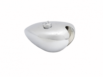 FIT FOR NORTON M18 1937 CHROME STEEL FUEL / PETROL TANK WITH CAP