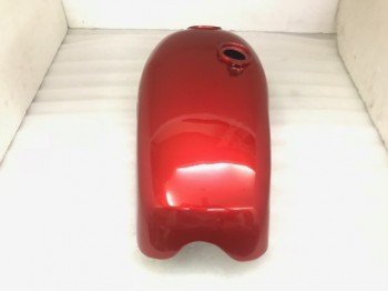 FIT FOR NORTON COMMANDO ROADSTER CHERRY PAINTED FUEL TANK WITHOUT PINSTRIPES