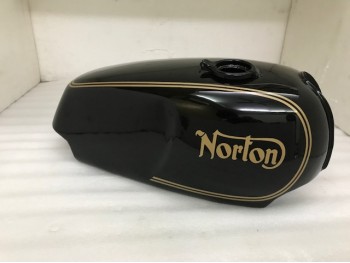 Norton Commando Roadster Black Painted Gas Fuel Petrol Tank |Fit For