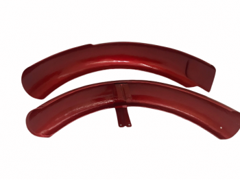 Fit For Norton Commando Roadster Cherry Painted Mudguard Set With Stay 