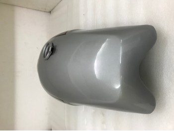 FIT FOR NORTON COMMANDO ROADSTER SILVER PAINTED WITH LOGO ALUMINUM PETROL TANK