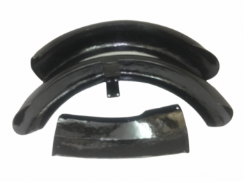 FIT FOR NORTON DOMINATOR MODEL 7 PLUNGER MODEL FRONT & REAR BLACK PAINTED MUDGUARD SET