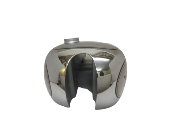 Norton Es2 Chrome Steel Gas Petrol Tank ( 2 Side Hole With Kneepads )(Fits For)