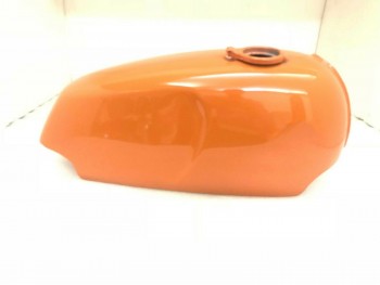 FIT FOR NORTON COMMANDO ROADSTER ORANGE PAINTED PETROL TANK 
