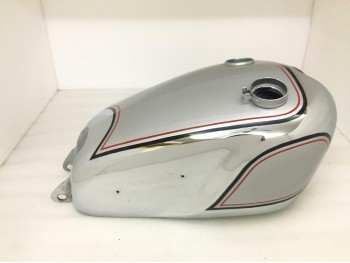 Fit For Norton Dominator Model 7 Silver Painted Fuel Petrol Tank With Cap