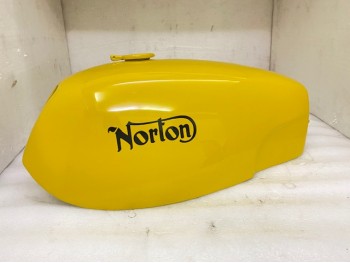 Norton Fastback Commando Yellow Painted Steel Fuel Petrol Tank |Fit For