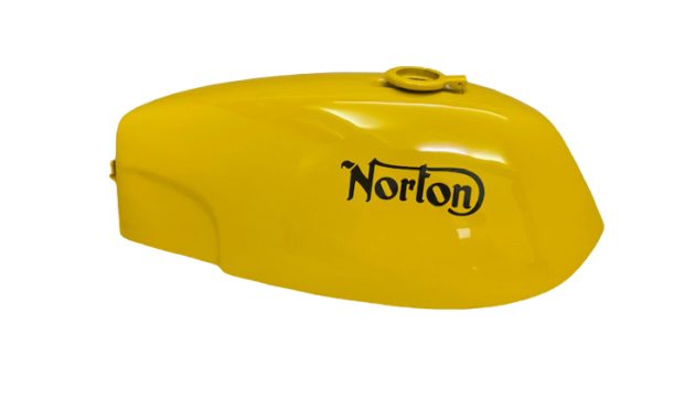 Norton Fastback Commando Yellow Painted Steel Fuel Petrol Tank |Fit For
