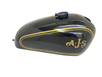 Ajs 16Mc 350 Scrambler Competition Black Stee Petrol Fuel Tank |Fit For