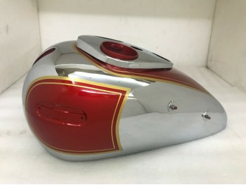 Ariel 500cc Red Hunter Fuel Petrol Tank Chromed & Painted Red |Fit For