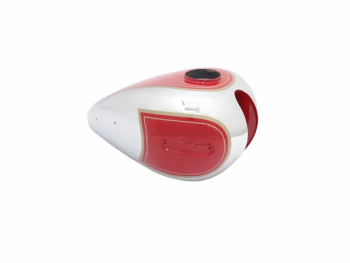 ARIEL 350CC RED PAINTED CHROME FUEL / PETROL TANK |Fit For
