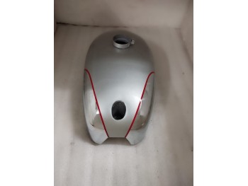 Fit For Ariel HS 500 1956 to 1958 Silver Aluminium Fuel Petrol Tank