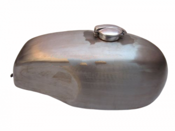 DUCATI SINGLE 250/350/450 PETROL FUEL TANK RAW STEEL + FREE FUEL CAP |Fit For