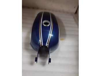 FIT FOR DUCATI 350CC SCRAMBLER BLUE & CHROME PETROL TANK AND MONZA CAP