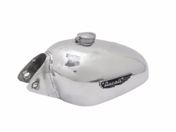 DUCATI 350CC SCRAMBLER ALUMINUM PETROL TANK WITH BADGES AND WITH CAP |Fit For