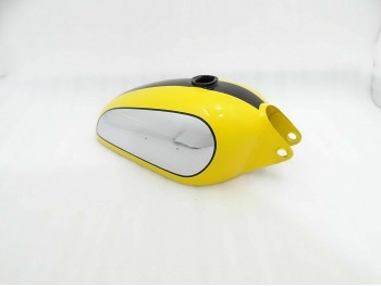 Ducati 350Cc Scrambler Chrome Yellow Black Petrol Tank |Fit For