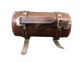 HARLEY DAVIDSON GENUINE LEATHER TOOL BAG SADDLE BAG BOX STUD ROLL TANK |Fit For